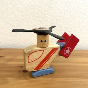 Tegu Stunt Team Looper Magnetic Wooden Building Blocks, GUC